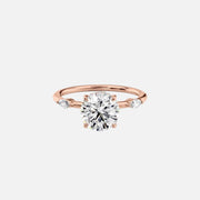 The Megan Pears Round Lab Diamond Ring