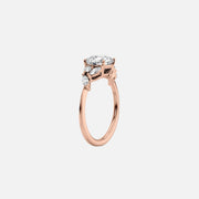  The Melissa Cushion Lab Diamond Ring 18k Rose Gold 002