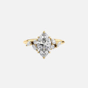  The Melissa Marquise Lab Diamond Ring 18k Yellow Gold 001