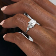  The Melissa Princess Lab Diamond Ring 14k White Gold 005 Final