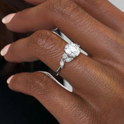  The Melissa Round Lab Diamond Ring 14k White Gold 005 Final