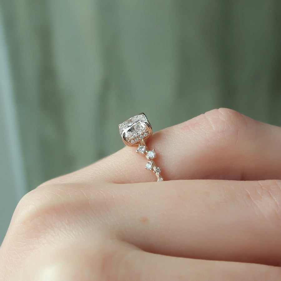  The Mia Cushion Lab Diamond Ring 14k Rose Gold 004 Final