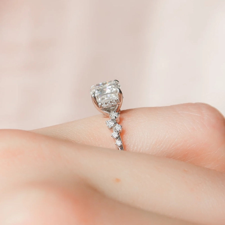  The Mia Cushion Lab Diamond Ring 14k White Gold 004 Final