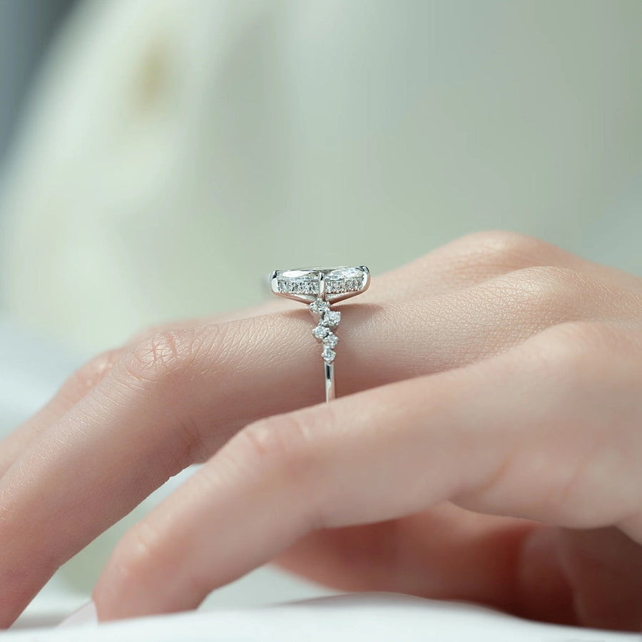  The Mia Marquise Lab Diamond Ring 14k White Gold 003