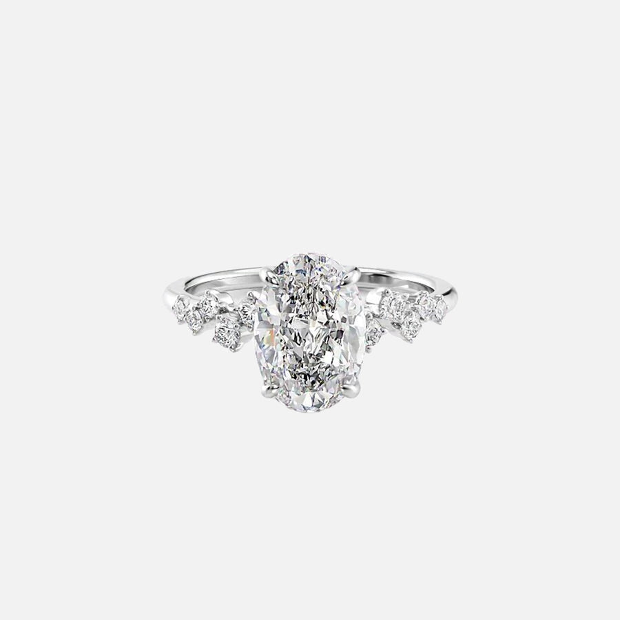  The Mia Oval Lab Diamond Ring 14k White Gold 001