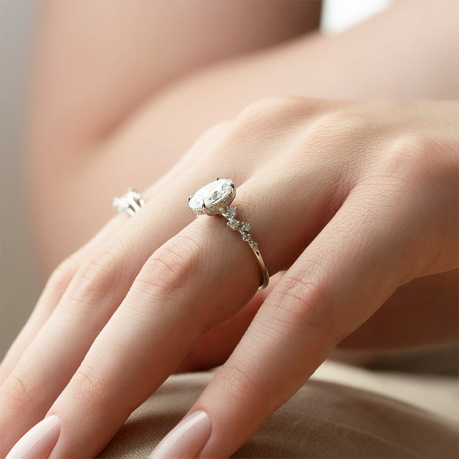  The Mia Oval Lab Diamond Ring 14k White Gold 003