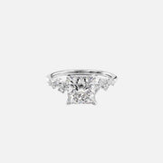  The Mia Princess Lab Diamond Ring 18k White Gold 001