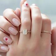  The Mia Radiant Lab Diamond Ring 14k Rose Gold 004 Final