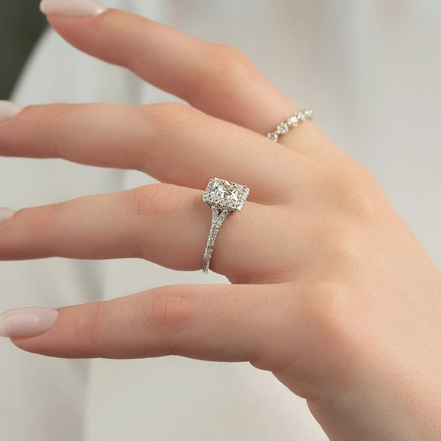  The Miley Princess Lab Diamond Ring 14k White Gold 004 Final
