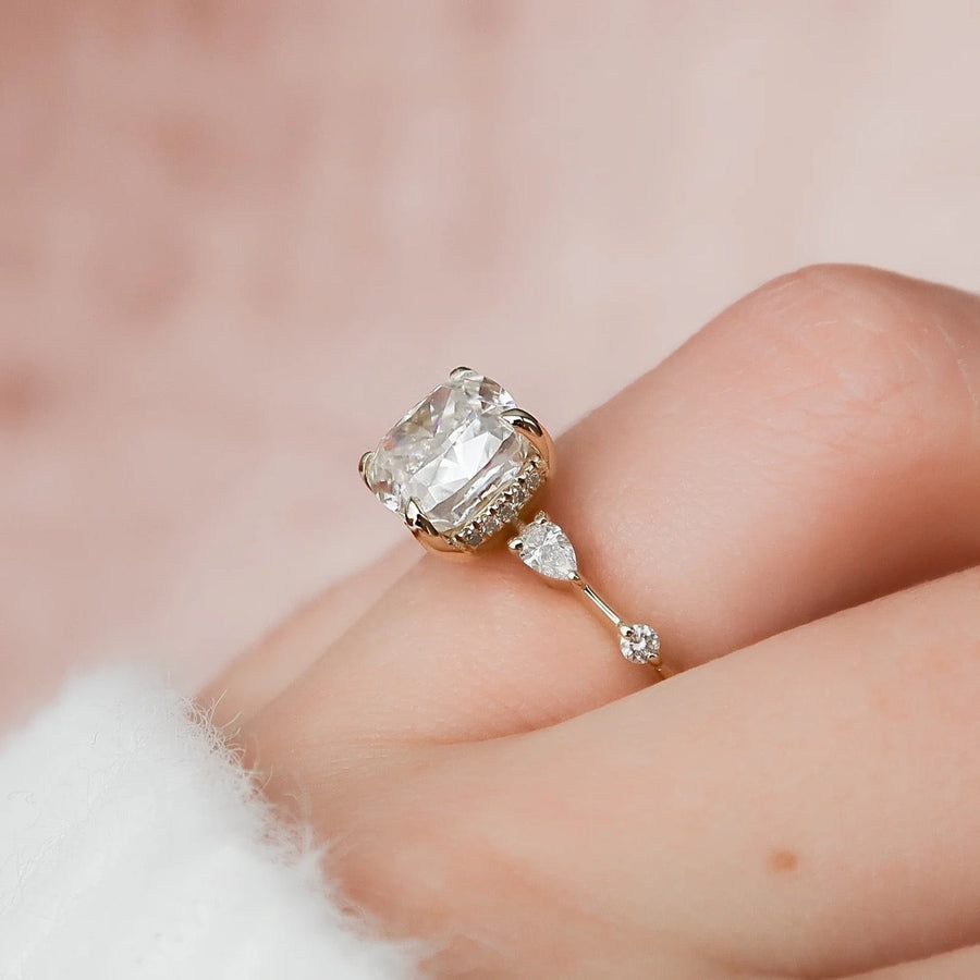  The Naomi Cushion Lab Diamond Ring 14k Yellow Gold 004 Final