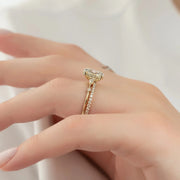  The Naomi Oval Lab Diamond Ring 18k Yellow Gold 003