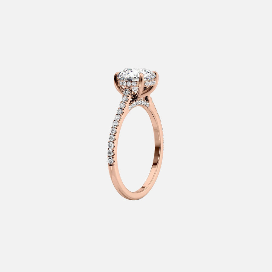 The Natasha Princess Pave Moissanite Ring - KNT - Engagement Rings, Wedding Bands & Fine Jewelry