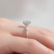  The Nicole Oval Lab Diamond Ring 14k White Gold 004 Final