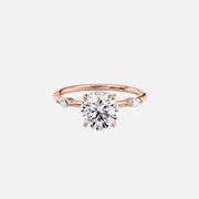  The Nicole Round Lab Diamond Ring 18k Rose Gold 001 cc1b6fc3-9b20-4bc8-855c-76e07ff7a614