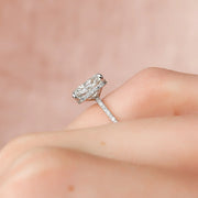  The Pave Alex Radiant Lab Diamond Ring 18k White Gold 004 Final