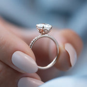  The Pave Alison Oval Moissanite Ring 14k Rose Gold 005 Final