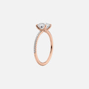  The Pave Ashley Marquise Lab Diamond Ring 18k Rose Gold 002