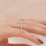  The Pave Charlotte Pear Lab Diamond Ring 14k Yellow Gold 004 Final