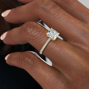  The Pave Claire Cushion Lab Diamond Ring 14k Yellow Gold 005 Final