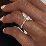  The Pave Claire Pear Lab Diamond Ring 18k Yellow Gold 005 Final