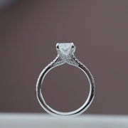  The Pave Claire Radiant Lab Diamond Ring 14k White Gold 005 Final