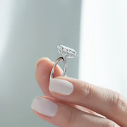  The Pave Crown Kamellie Radiant Lab Diamond Ring 14k White Gold 005 Final
