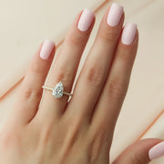  The Pave Lexie Pear Lab Diamond Ring 18k Yellow Gold 004 Final