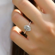  The Pave Maia Oval Moissanite Ring 14k Rose Gold 003 Final