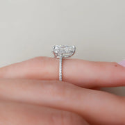  The Pave Maia Pear Moissanite Ring 14k White Gold 004 Final