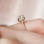  The Pave Natalie Cushion Moissanite Ring 14k Rose Gold 004 Final