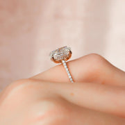  The Pave Natalie Oval Lab Diamond Ring 18k Rose Gold 004 Final