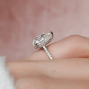 The Pave Natalie Pear Moissanite Ring 14k White Gold 004 Final