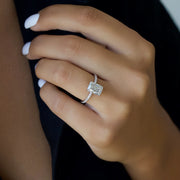  The Pave Nelly Radiant Moissanite Ring 14k White Gold 003 Final