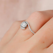  The Pave Skyler Round Moissanite Ring 18k White Gold 004 Final