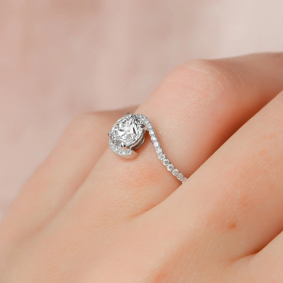  The Pave Skyler Round Moissanite Ring 18k White Gold 004 Final