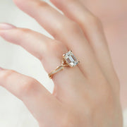  The Pave Twig Emerald Lab Diamond Ring 14k Rose Gold 004 Final