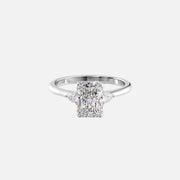  The Pears Liv Radiant Lab Diamond Ring 14k White Gold 001