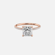 The Petal Princess Pave Moissanite Ring - KNT - Engagement Rings, Wedding Bands & Fine Jewelry