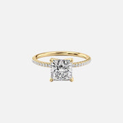The Petal Princess Pave Moissanite Ring - KNT - Engagement Rings, Wedding Bands & Fine Jewelry