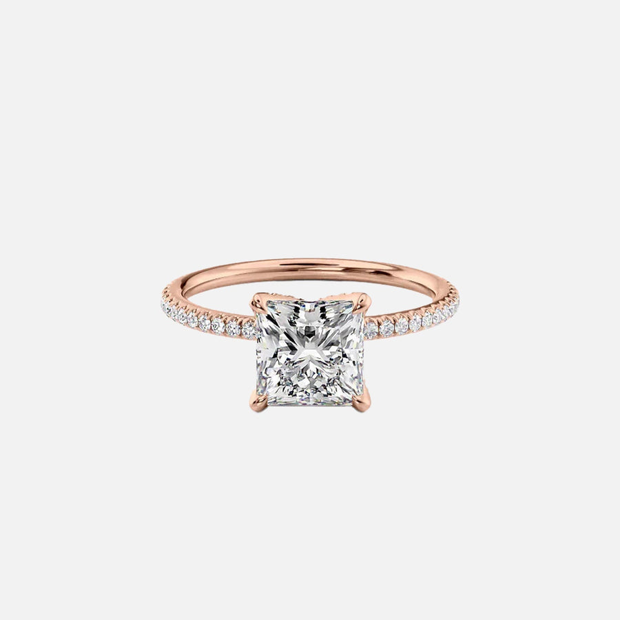 The Petal Princess Pave Moissanite Ring - KNT - Engagement Rings, Wedding Bands & Fine Jewelry