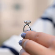 The Razor Marquise Solitaire Moissanite Ring - KNT - Engagement Rings, Wedding Bands & Fine Jewelry