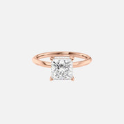 The Razor Princess Solitaire Moissanite Ring - KNT - Engagement Rings, Wedding Bands & Fine Jewelry