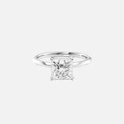 The Razor Princess Solitaire Moissanite Ring - KNT - Engagement Rings, Wedding Bands & Fine Jewelry
