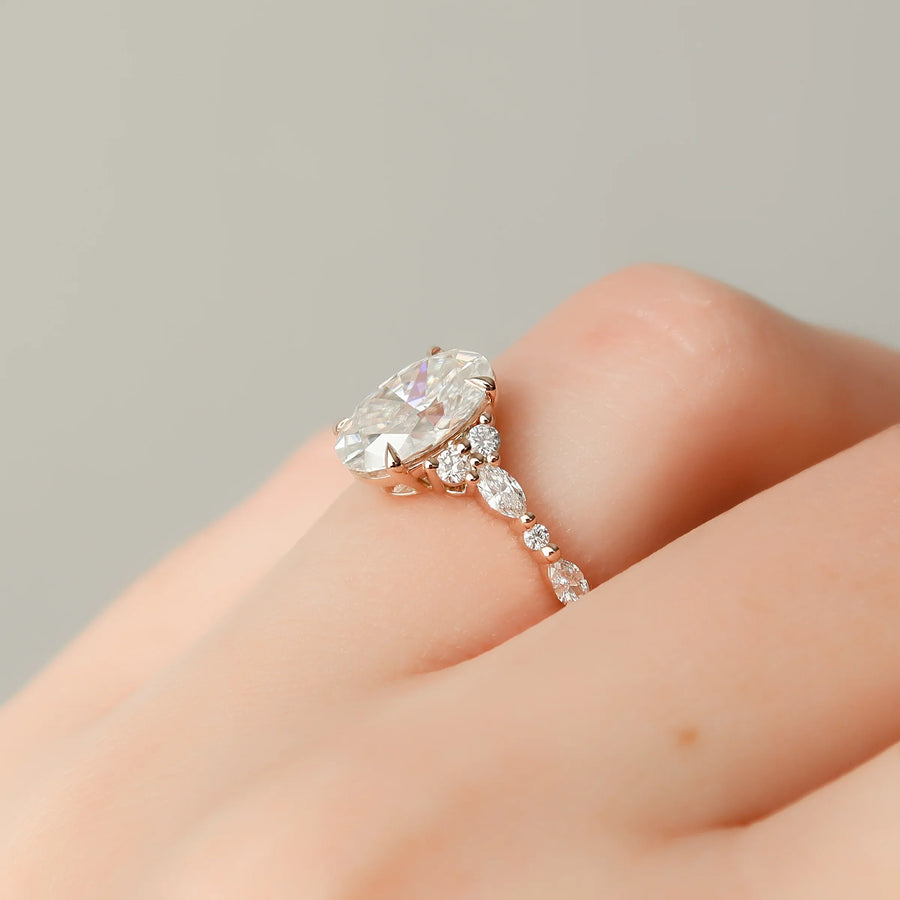  The Round Kristen Oval Lab Diamond Ring 18k Rose Gold 003 Final