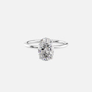 The Selena Oval Solitaire Moissanite Ring - KNT - Engagement Rings, Wedding Bands & Fine Jewelry