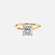 The Selena Princess Solitaire Moissanite Ring - KNT - Engagement Rings, Wedding Bands & Fine Jewelry