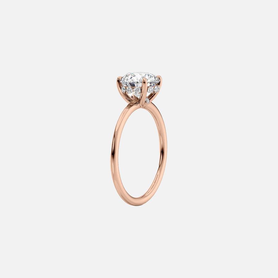 The Selena Round Solitaire Moissanite Ring - KNT - Engagement Rings, Wedding Bands & Fine Jewelry