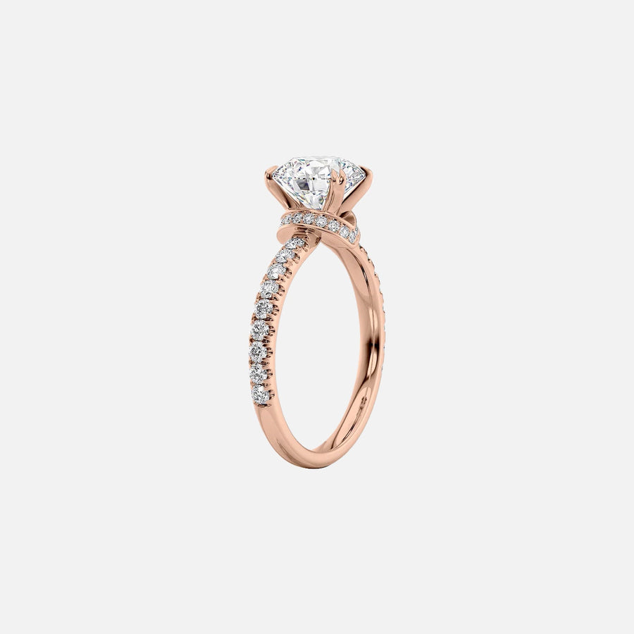 The Sia Princess Pave Moissanite Ring - KNT - Engagement Rings, Wedding Bands & Fine Jewelry