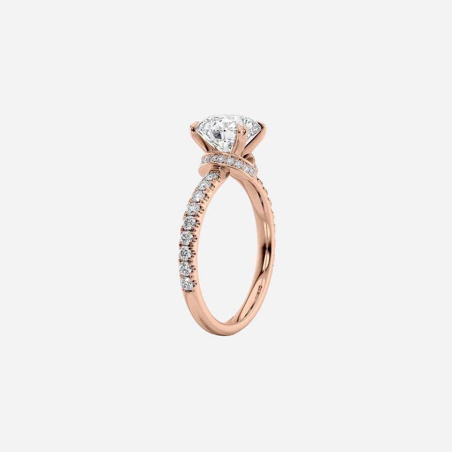 The Sia Radiant Pave Moissanite Ring - KNT - Engagement Rings, Wedding Bands & Fine Jewelry