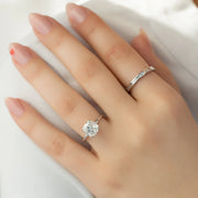  The Solitaire Alison Cushion Lab Diamond Ring 14k White Gold 004 Final